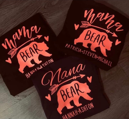 Mama Bear / Mother’s Day themed custom T
